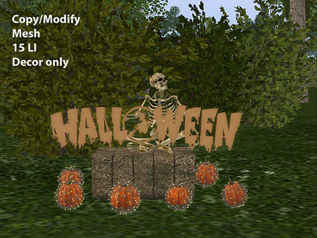 Second Life Marketplace Halloween Decor